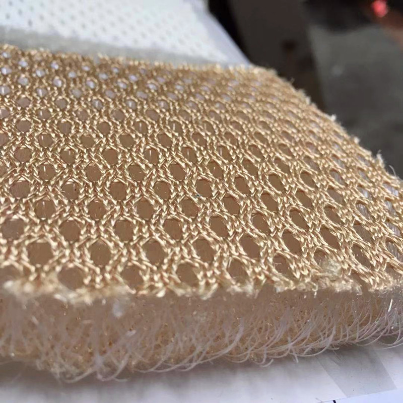 3D床垫网布 15mm加厚网眼布 涤纶三明治 白色现货