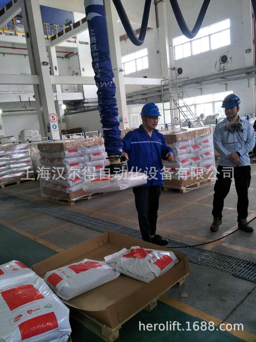 50kg糖袋搬运吸盘、编织袋码垛吸盘吊具、编织袋投料气管吸盘