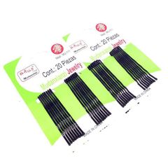 Black minimalist single wire disc hair clip hair pin small card hair clip hair accessory gift for 2 yuan wholesale