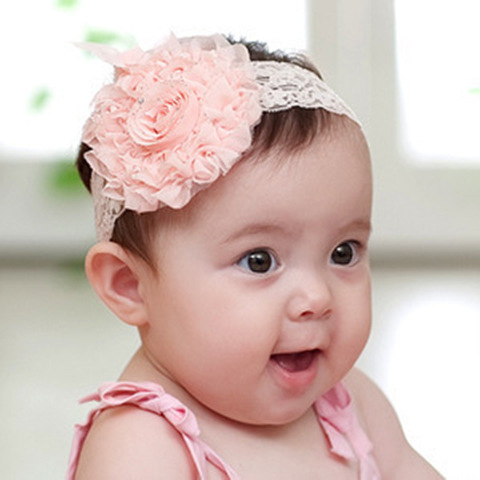 Kid's Sweet Flower Cloth Hair Band display picture 6