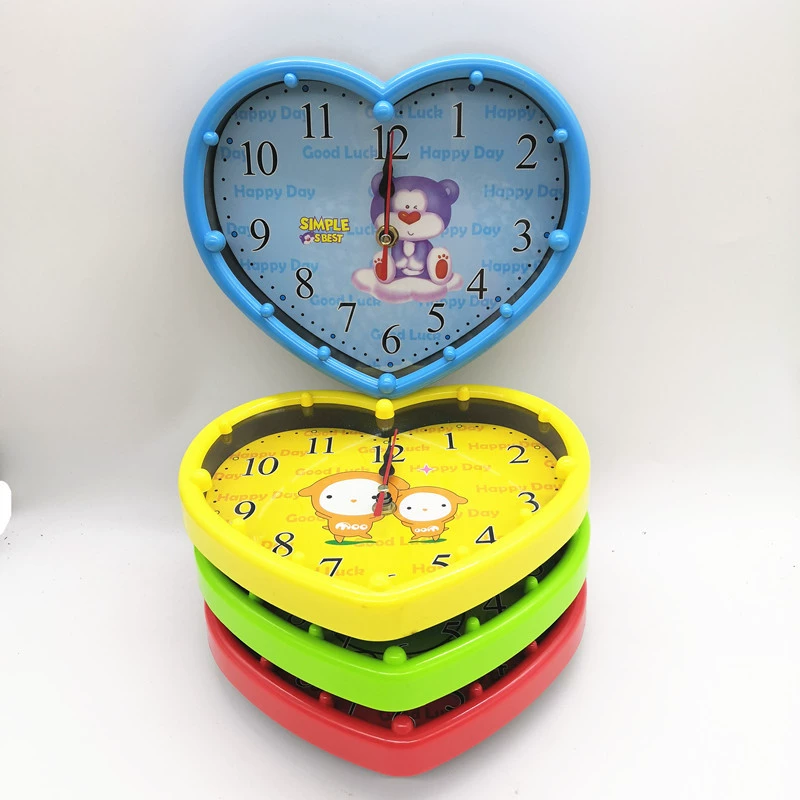 Конфеты цвет мультфильм сердце дома внешней торговли взрыв настенные часы