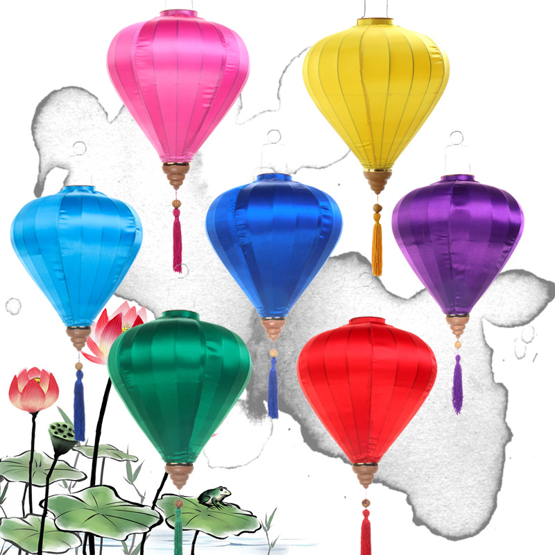 節日裝飾燈籠中秋大紅燈籠鑽石光面宮籠異形燈籠商場戶外場景裝飾