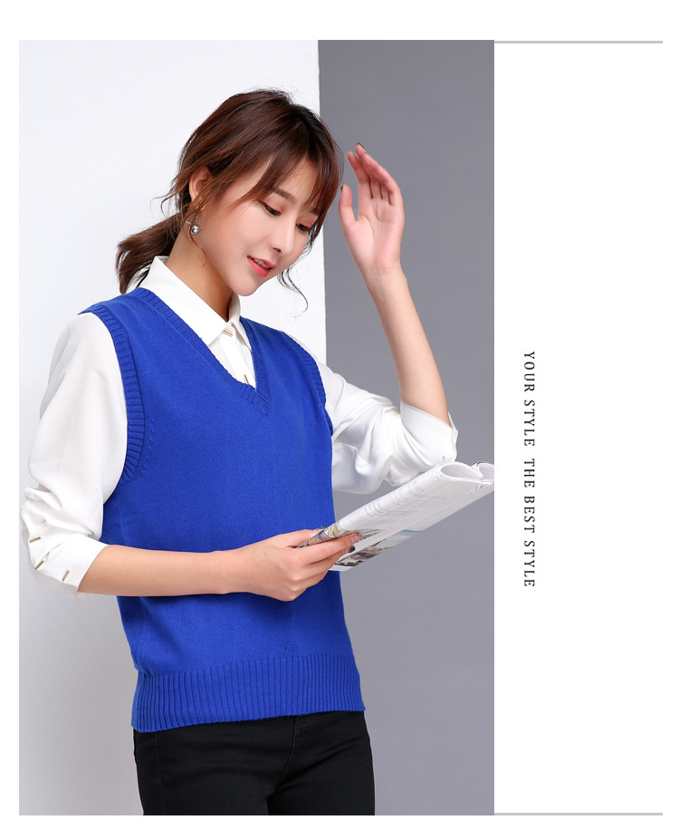 Gilet femme CACHEMIRE XIN en Tricot - Ref 3317060 Image 60