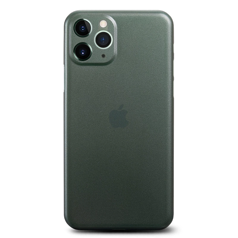 чехол для телефона (Apple iPhone 11 Pro) тонкий матовый легкий полипропиленовый защитный корпус, облегченное оформление