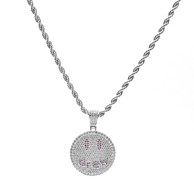 Smiley Face Pendant