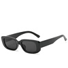 Sunglasses, square trend fashionable glasses, 2020, European style