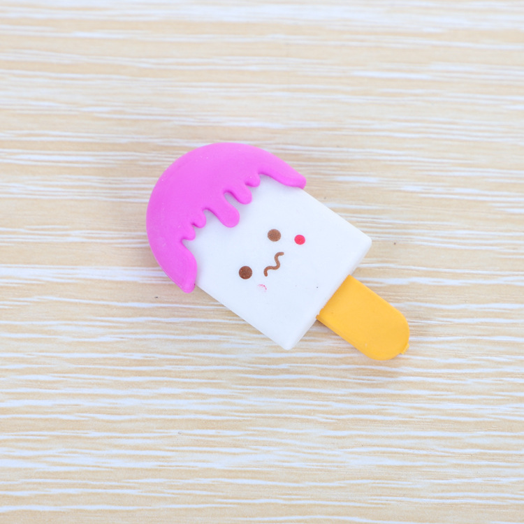 Borrador de paleta lindo regalo para niños papelería dibujos animados sonriente desmontable juguete borrador premio de jardín de infantes