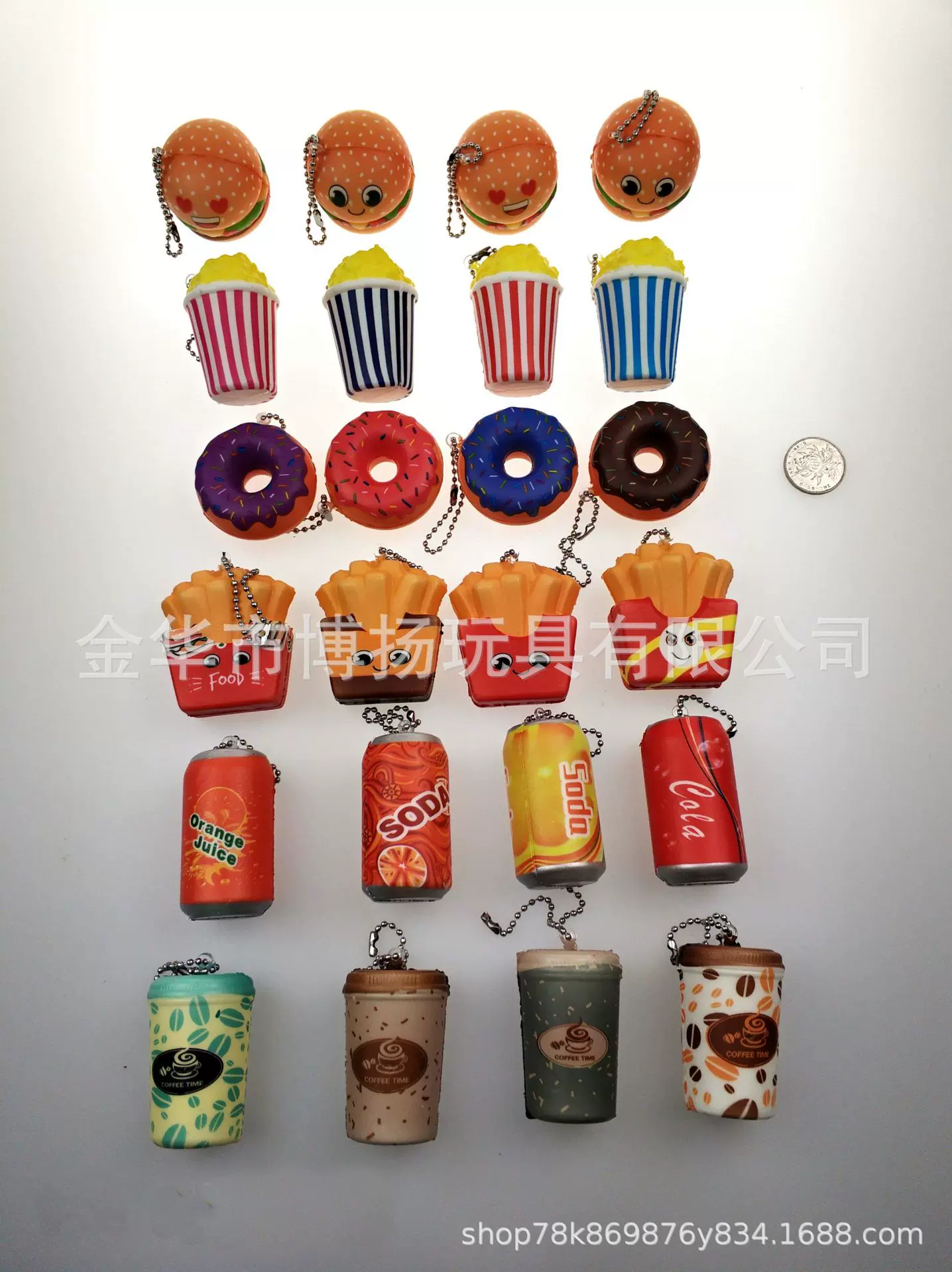 厂家批发垃圾食品慢回弹玩具仿真玩具捏捏乐玩具儿童卡通玩具