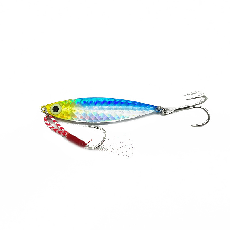 Metal Jigging Fishing Lures Deep Diving Spoon Daits Dass Trout Fresh Water Fishing Lure