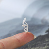 DIY Crystal Drop Gloves Forest Landscape Marine Jellyfish series filling 3D mini mushroom model