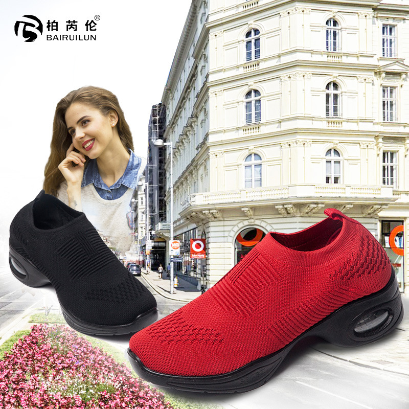 长期供应 春秋经典款女士运动鞋广场舞鞋跳舞透气舒适女鞋舞蹈鞋|ms