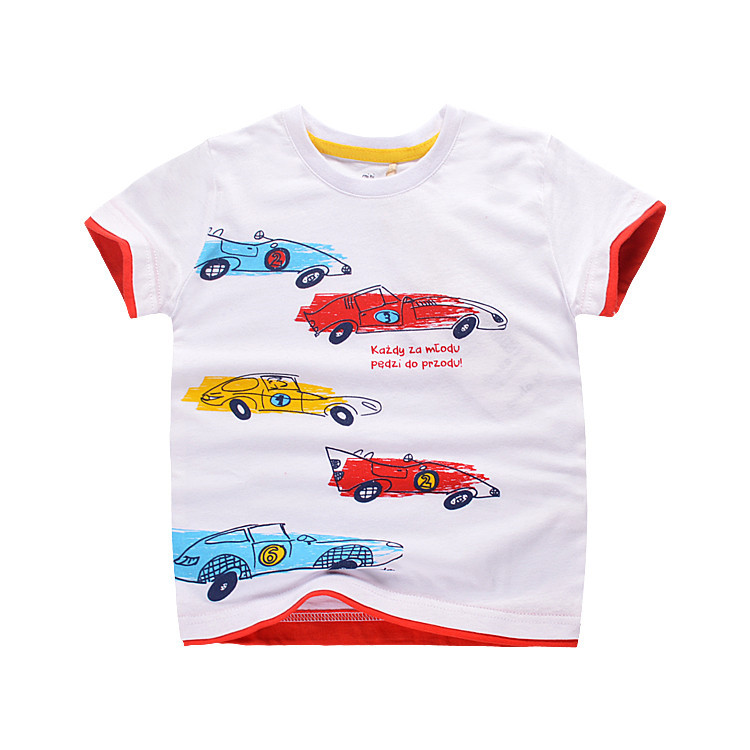 Summer cotton short sleeve T-shirt for boys, direct factory sales, 2020, children's clothing 5