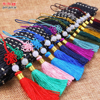 Chinese knot Trumpet pendant bookmark Ears tassels Pendants USB drive Jewelry gift decorate parts Manufacturers selling