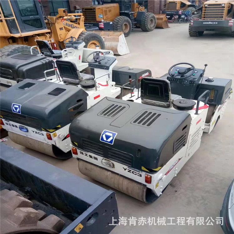 转让徐工3吨压路机，二手徐工3吨双钢轮压路机