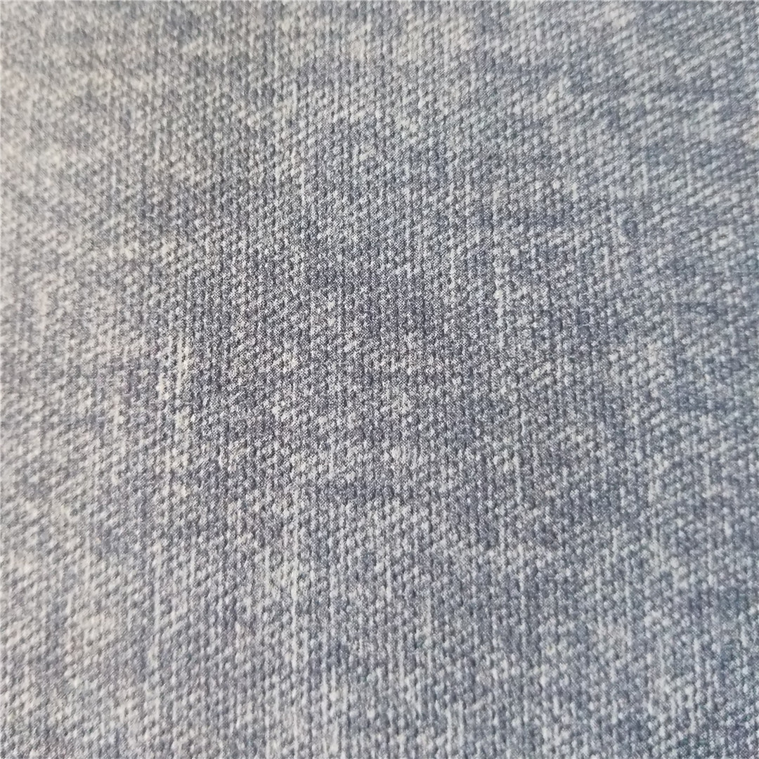 厂家直销1.0双色印刷雾面小点布纹仿绵绒布底手袋箱包鞋材皮革料