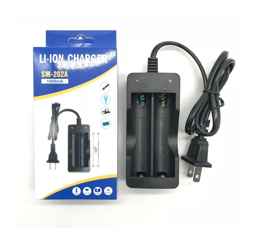 18650锂电池充电器池充电器水平仪充电器18650双充带线智能双充