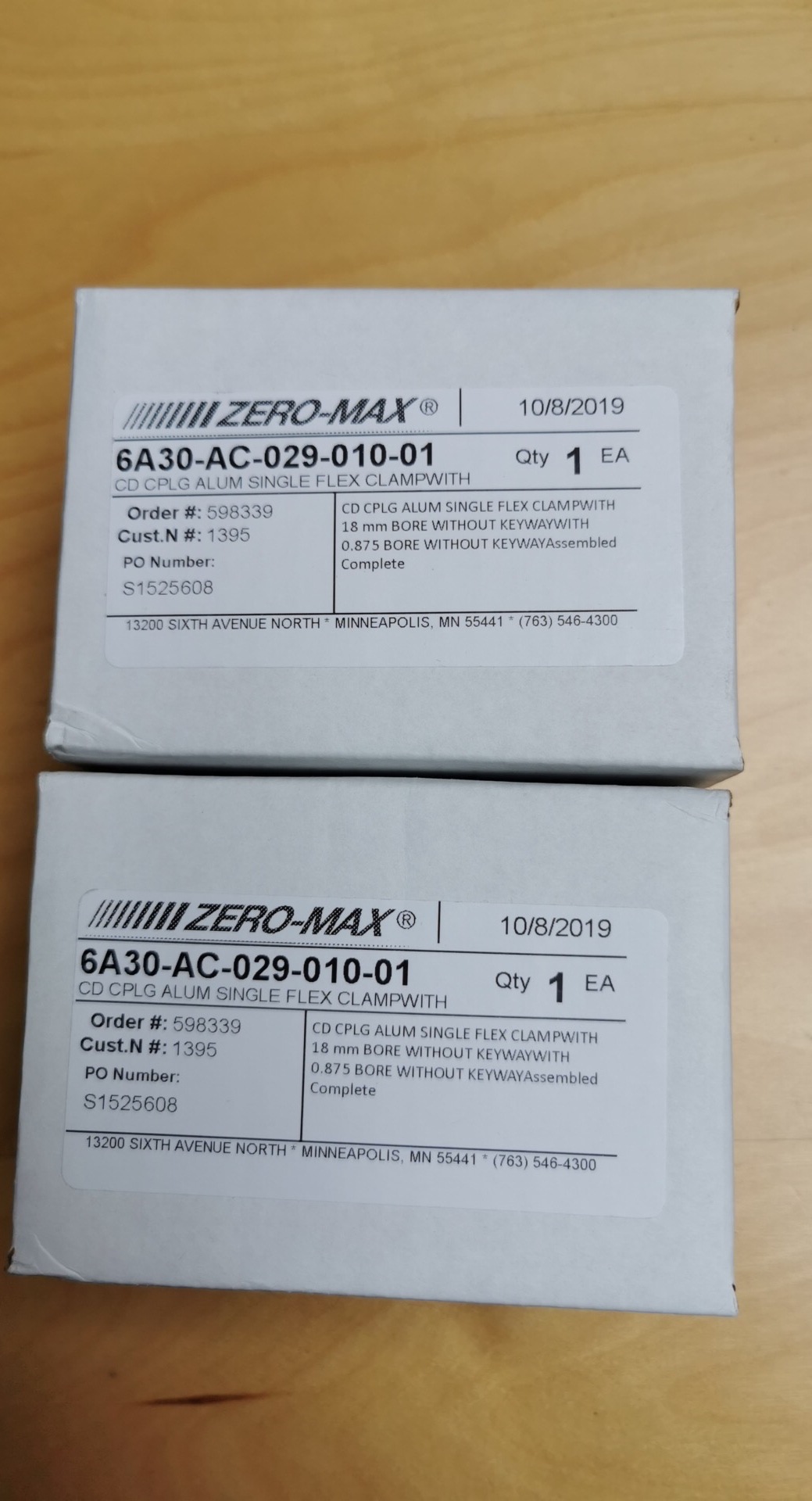 美国 联轴器 ZERO-MAX 6A60-AC