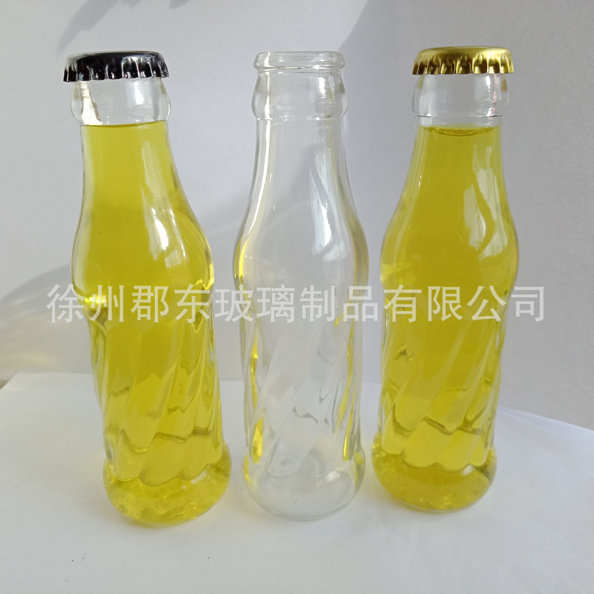 饮料瓶100ml果汁瓶 玻璃汽水瓶 100毫升小可乐豆奶瓶