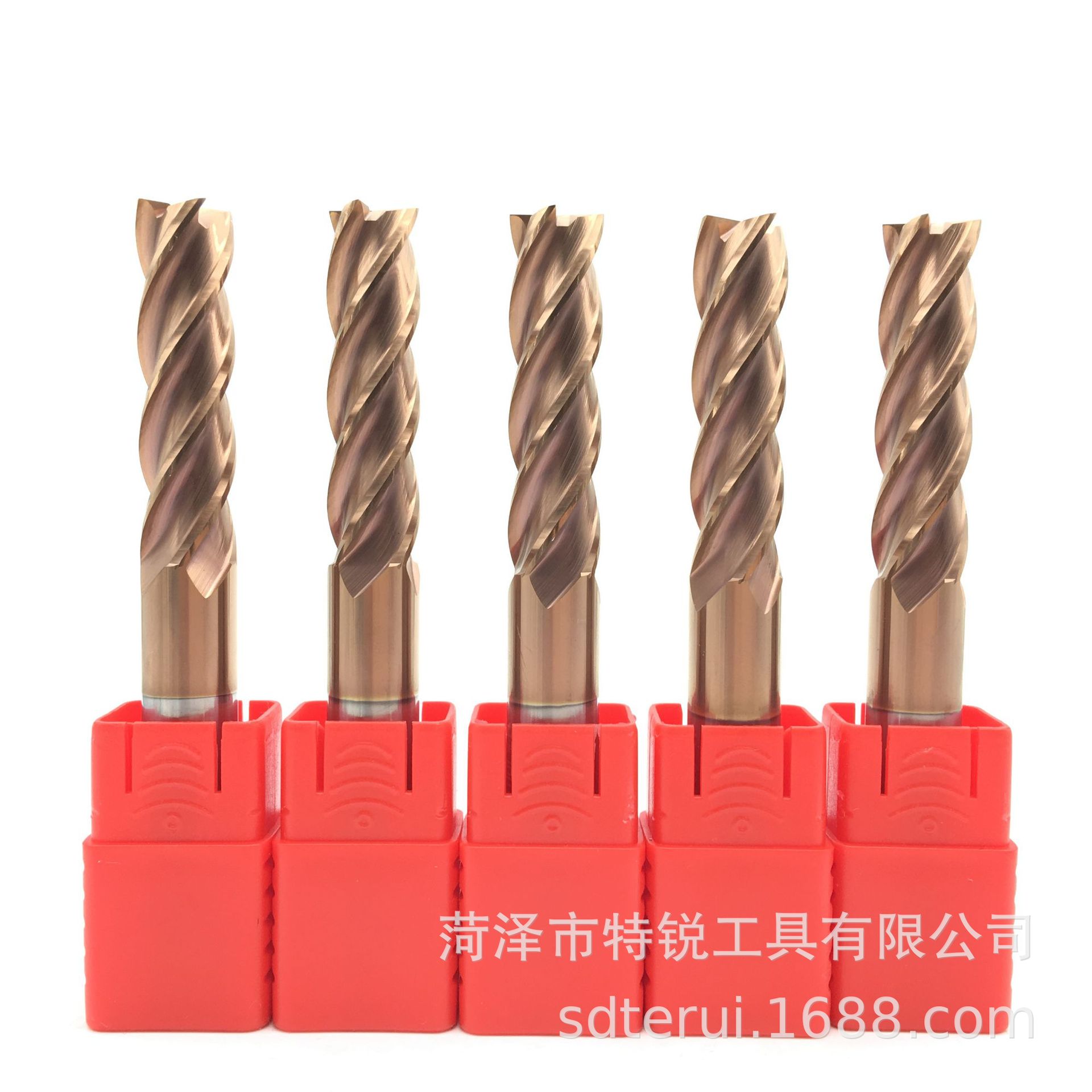 55度4刃钨钢铣刀D4*20*D4*100L*4T 数控刀具硬质合金铣刀涂层批发