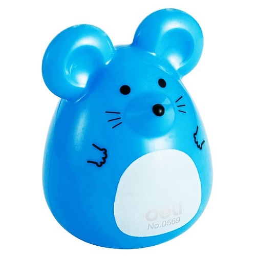 Deli/deli 0569 Miller mouse pencil sharpener office student pencil sharpener cartoon color pencil sharpener