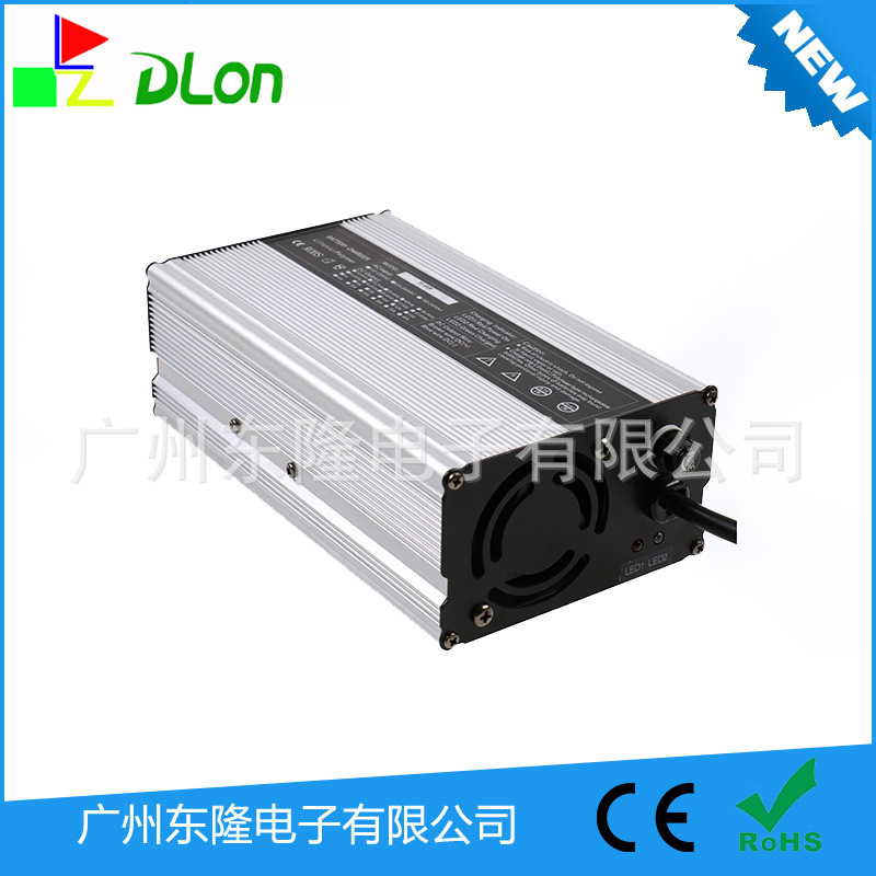 【专业】600W锂电池电动清洁车AGV锂电池充电器