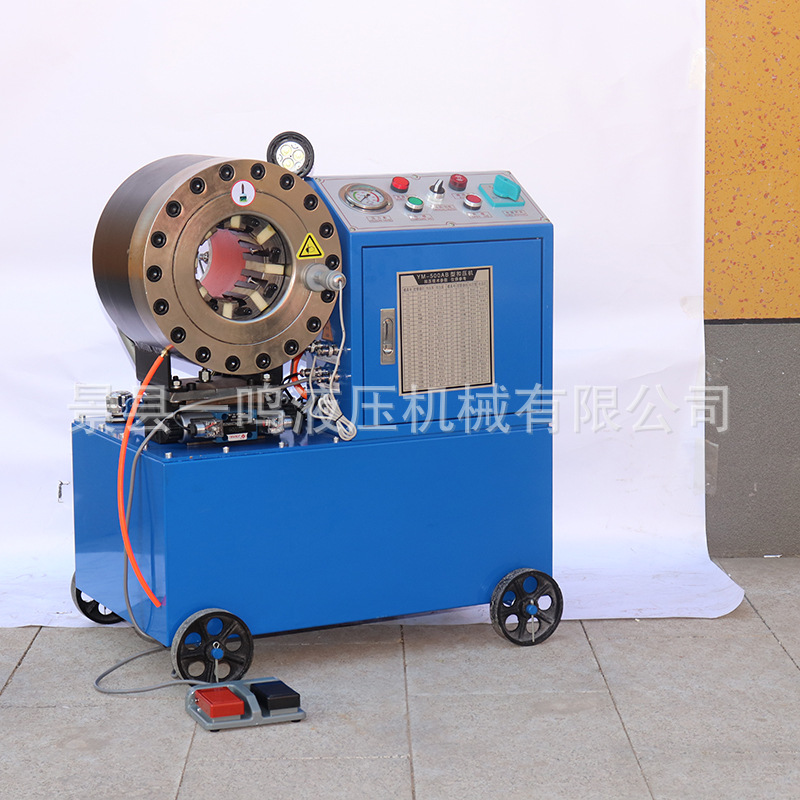 批发YM500-AB油管扣压机 建筑钢管压管机 接头锁管机