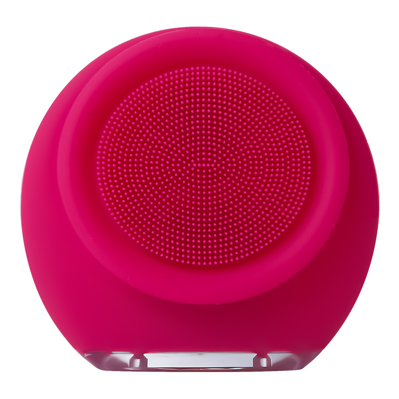 东莞新升级柔软刷头净透硅胶电动洁面仪usb超声波震动净肤洗脸刷