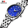 Waterproof steel belt, mechanical quartz watch, calendar for beloved