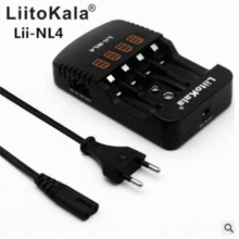 liitokala Lii-NL4 AA AAA 9V电池 1.5V镍氢电池 DC:12V充电器