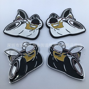 Suitable for Dodge Bee Labels, Modified Body Fender Side Labels, Super Pair of Big Bee Trunk Stickers