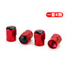 Red transport, wheel, tires, universal metal small nipple, suitable for import, new collection