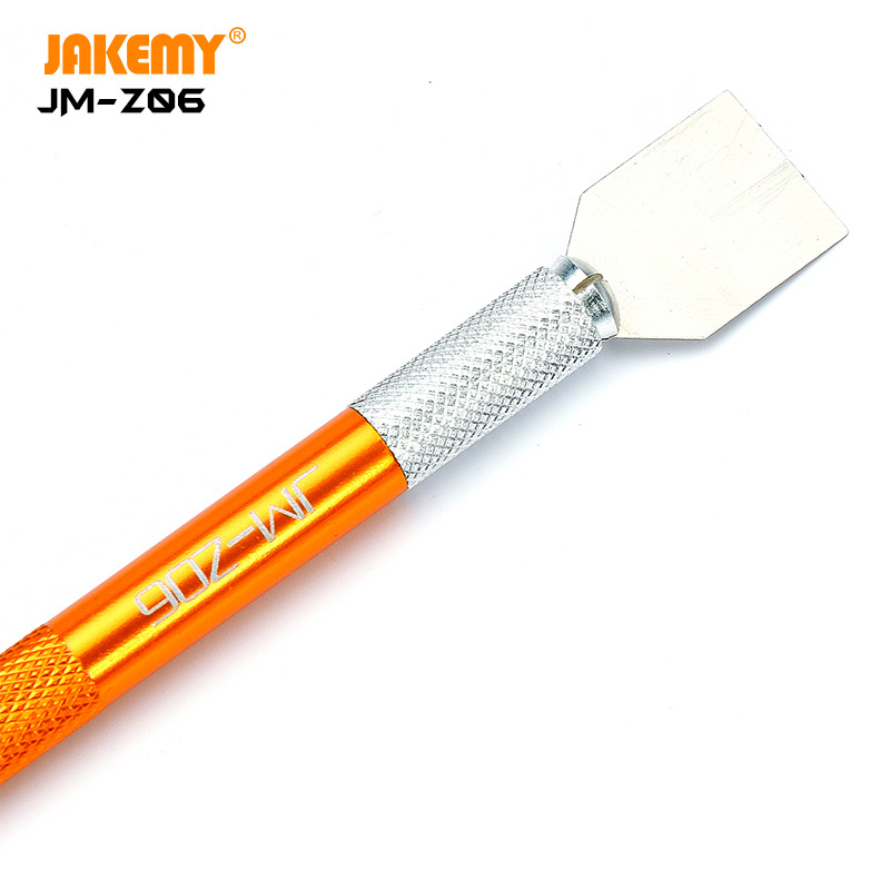 JM-Z06厂家直销防滑铝合金雕刻刀金属锡浆刮刀 电路板维修工具