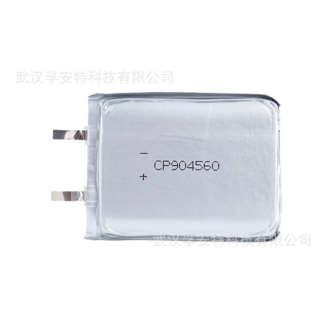 孚安特定制方形软包装电池CP904560  物联网不可充锂电池