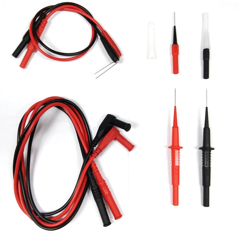 Заводской прямой мультиметр зонд 4 мм банановый разъем универсальный Неразрушающий зонд для прокола автоматический ремонт инспекционный зонд