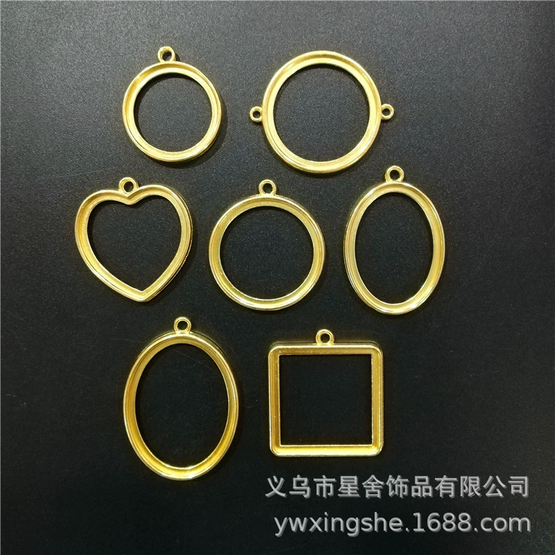 Accessory, metal double-sided accessories, wholesale, with gem