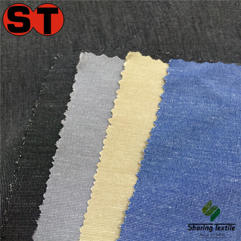 现货&成品&库存黑色&白色弹力32S涤阳棉四面弹沙滩裤现货