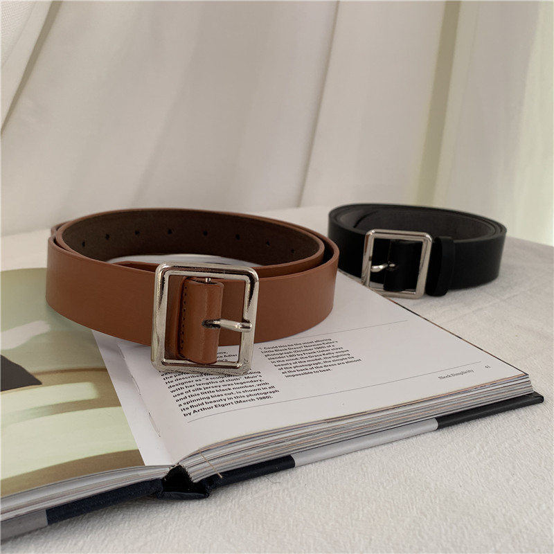 New Korean Fashion Square Belts display picture 13