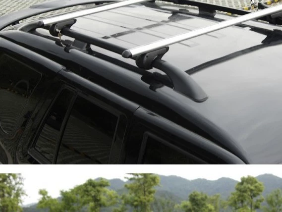 Новый внедорожник багажник универсальный багажник на крышу автомобиля поперечина на крышу из алюминиевого сплава поперечина на крышу с замком