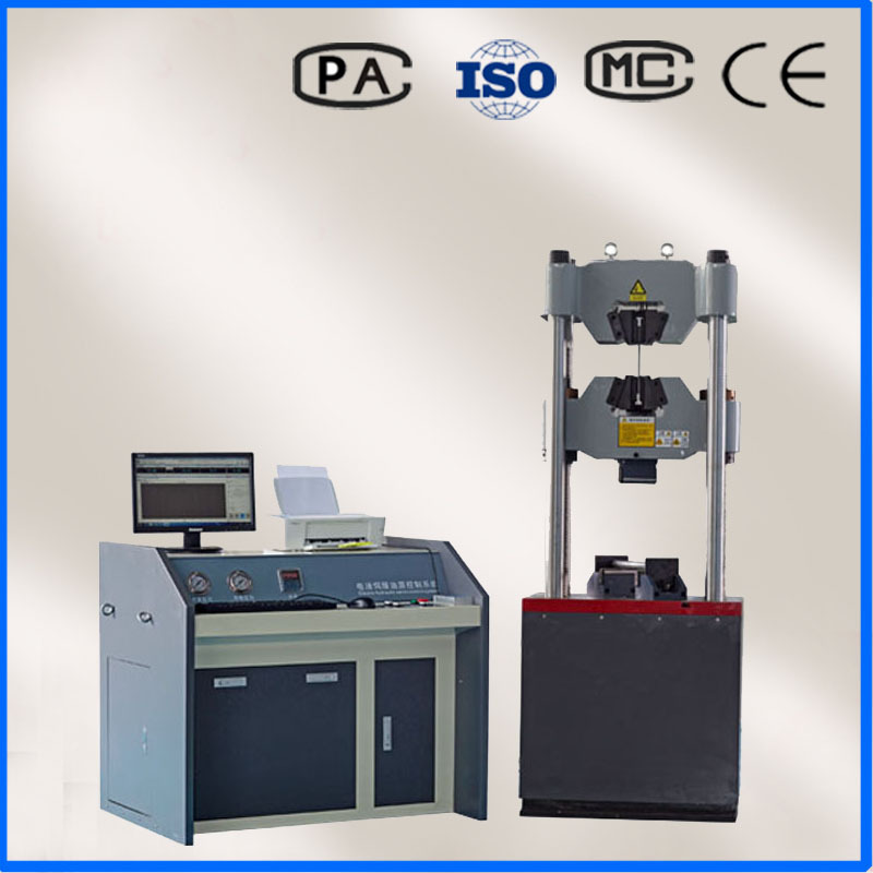 100吨1000KN液压万能拉伸钢材铸件钢筋试验机金属拉力试验机包邮