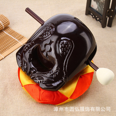 Religion Taoism temple Taiwan Artifact Ritual Buddha Hit Musical Instruments solid wood Woodfish Xiang Zhangmu 345678 inch