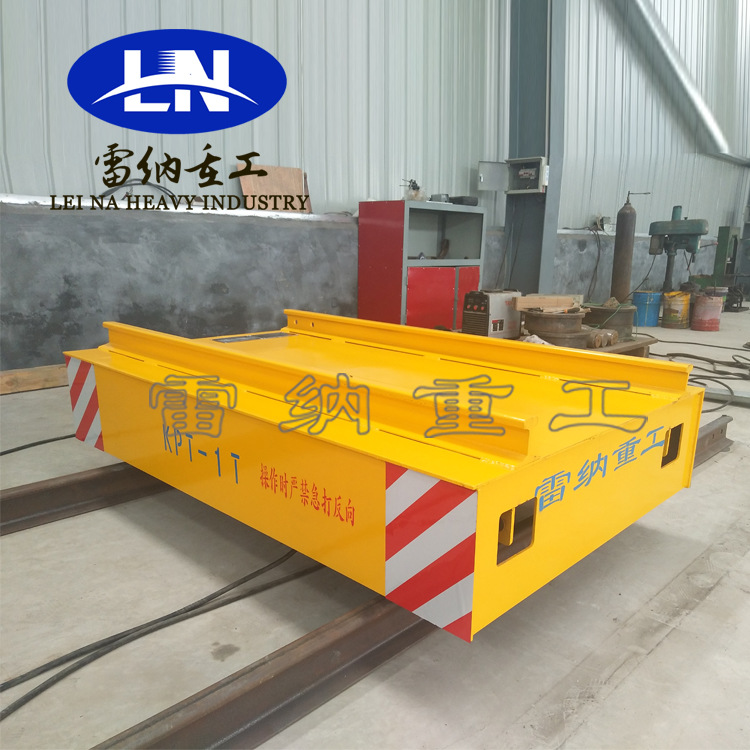 工业智能转运轨道电动搬运车 车间重型物料周转轨道电动平车