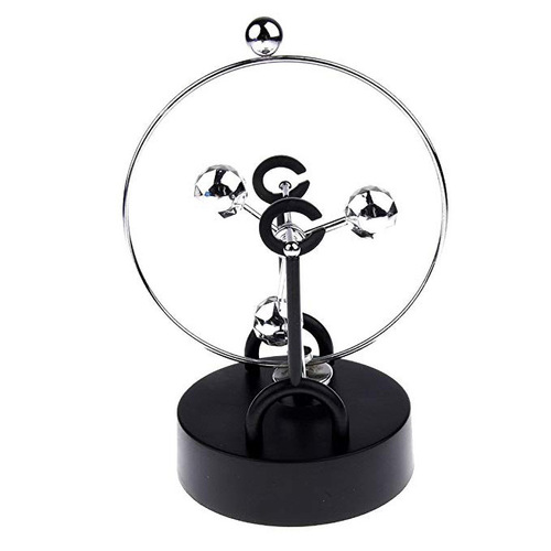 C Series Metal Circular Perpetual Motion Instrument Creative Magnetic Rocker Chaos Pendulum Room Decoration Ornaments