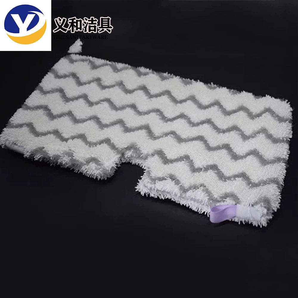 Фабрика Прямые Поставки Витая Ткань Полосатый Швабра Крышка Ткани Бытовой Чистящий Прибор Волокна Паровая Швабра Ткань Крышка