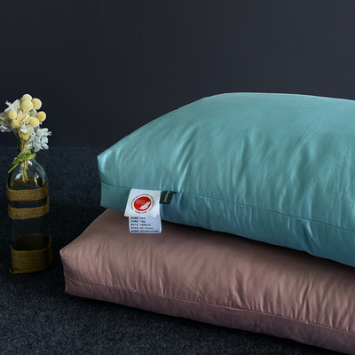 White feather Cotton Feather pillows Five-star hotel adult Single White Goose Down three-dimensional Down Pillow core