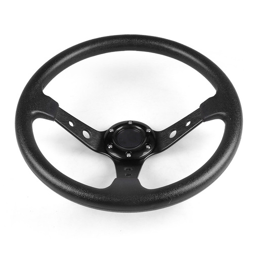 Manufacturer Direct Supply Car Modification 14-inch 350MM Universal Wheel PU Racing Game Competition Wheel