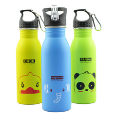 He'an K601 American-Style Kids' Flask, 304 Stainless Steel Sports Water Bottle &ndash; Single-Layer Cold Water Cup, Exclusively for Cross-Border Markets