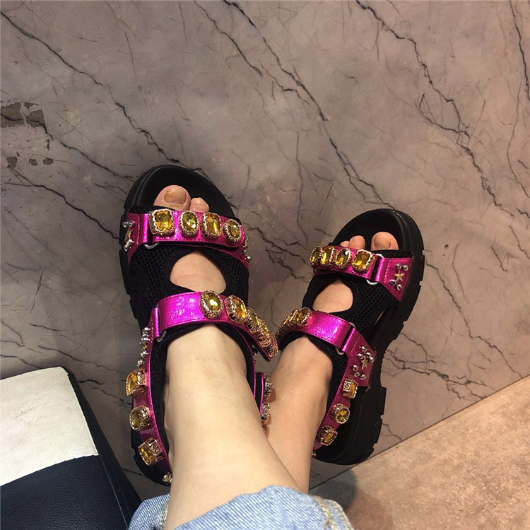 Chaussures été pour femme en Caoutchouc - Ref 3345697 Image 1