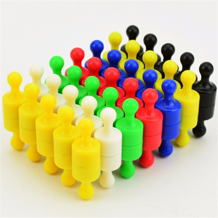 强磁图钉吸钉磁扣吸铁石教学办公磁石绘画白板圆形强力磁铁 中号