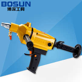 博深水钻机黄超人Z1Z-110BT调速手持式工程空调钻金刚石钻孔机