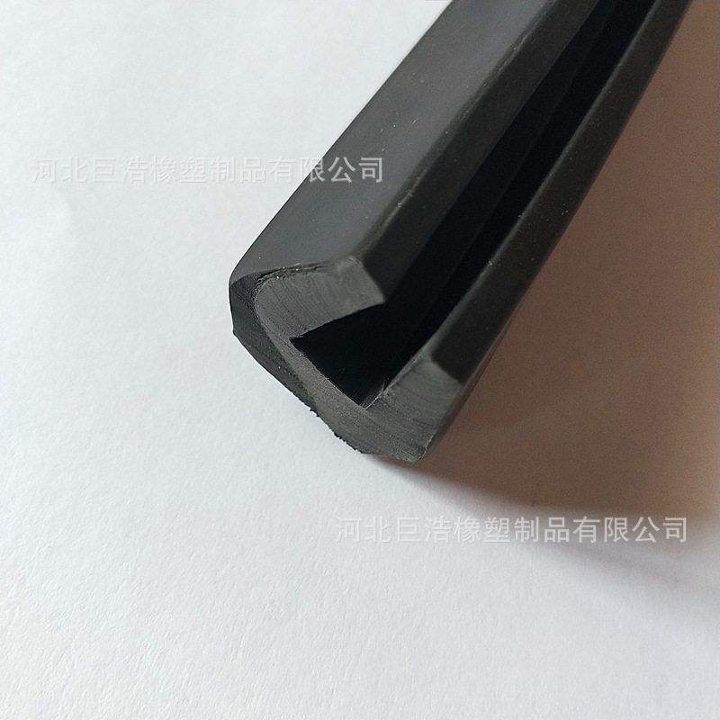 U型 L型三元乙丙橡胶条 三元乙丙密实条 机械密封条 来图来样定购